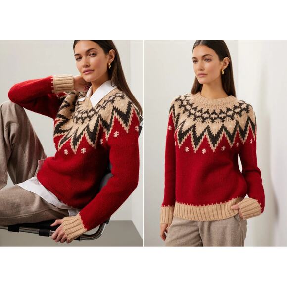 POLO RALPH LAUREN Fair Isle Wool-Blend Jumper - Picture 1 of 7